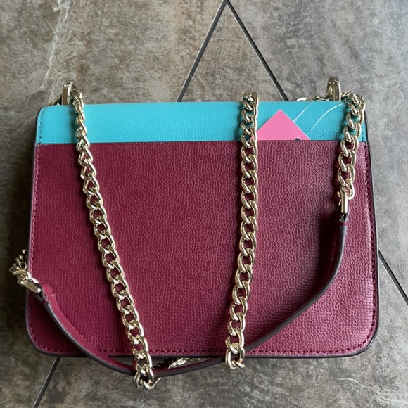 Kate Spade remi colorblock flap chain crossbody - Picture 6 of 16